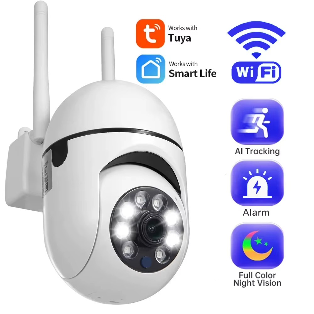 Caméra IP WiFi Tuya PTZ intérieure