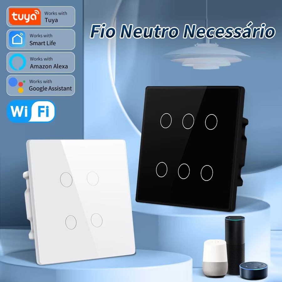 Interrupteur tactile WiFi Tuya